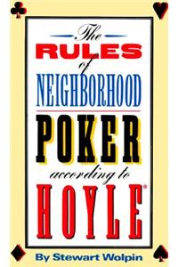 Rules of Neighborhood Poker According to Hoyle