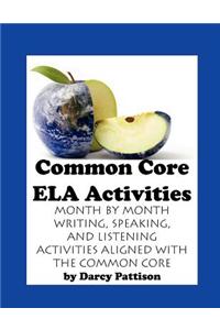 Common Core Ela Activities