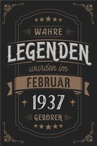 Wahre Legenden wurden im Februar 1937 geboren