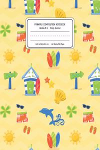 Primary Composition Notebook Grades K-2 Story Journal