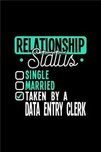 Relationship Status Taken by a Data Entry Clerk