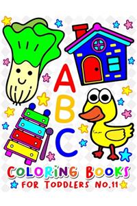 ABC Coloring Books for Toddlers No.11