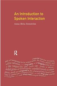 Introduction to Spoken Interaction
