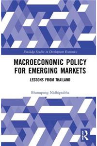 Macroeconomic Policy for Emerging Markets