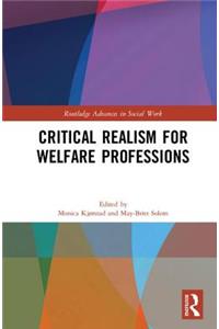 Critical Realism for Welfare Professions