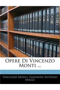 Opere Di Vincenzo Monti ...