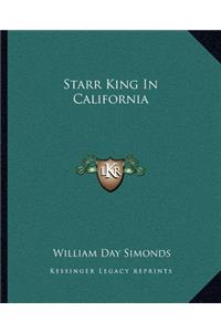 Starr King in California