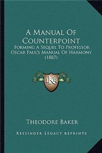 Manual of Counterpoint