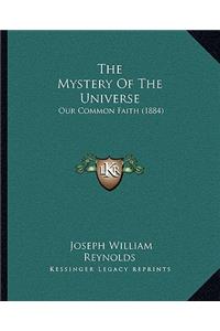 Mystery Of The Universe