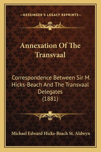 Annexation Of The Transvaal