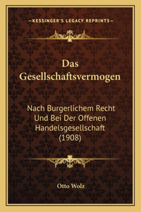 Das Gesellschaftsvermogen
