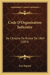 Code D'Organisation Judiciaire