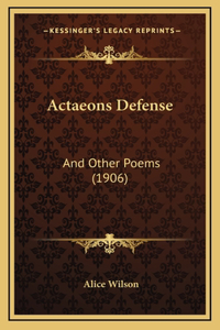 Actaeons Defense