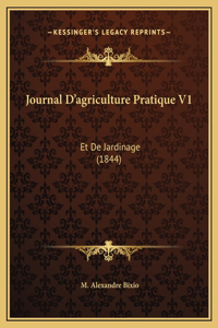 Journal D'agriculture Pratique V1