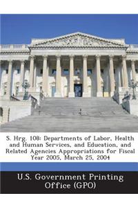 S. Hrg. 108: Departments of Labor, Health and Human Services, and Education, and Related Agencies Appropriations for Fiscal Year 20