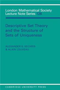 Descriptive Set Theory and the Structure of Sets of Uniqueness