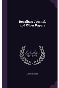 Rosalba's Journal, and Other Papers