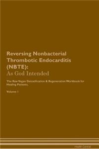 Reversing Nonbacterial Thrombotic Endocarditis (Nbte): As God Intended the Raw Vegan Plant-Based Detoxification & Regeneration Workbook for Healing Patients. Volume 1