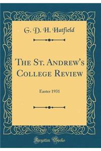 The St. Andrew's College Review