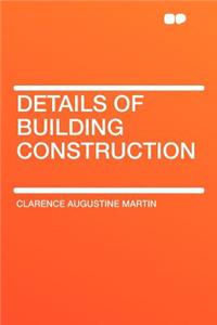 Details of Building Construction
