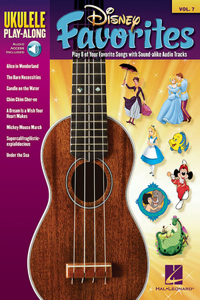Disney Favorites - Ukulele Play-Along Volume 7 Book/Online Audio