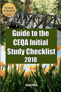 Guide to the Ceqa Initial Study Checklist 2010
