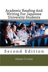 Academic Reading And Writing For Japanese University Students