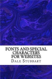 Fonts and Special Characters for Websites