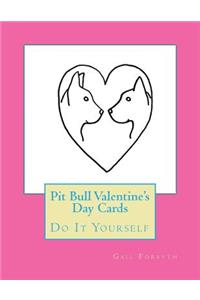 Pit Bull Valentine's Day Cards