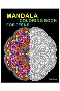 Mandala Coloring Book For Teens