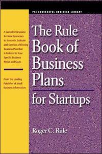 The Rule Book of Business Plans for Startups