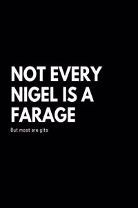Not every Nigel is a Farage, but most are Gits