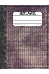 Graph Paper Composition Notebook