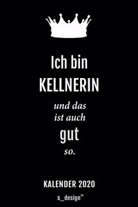 Kalender 2020 für Kellner / Kellnerin
