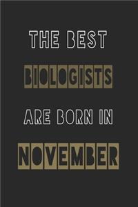 The Best biologists are born in November journal