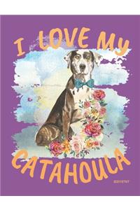 I Love My Catahoula Weekly Planner