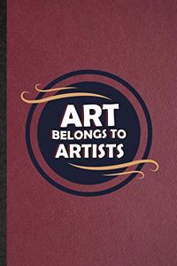 Art Belongs to Artists