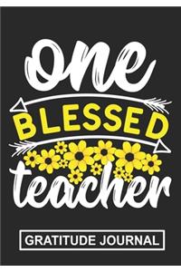 One Blessed Teacher - Gratitude Journal