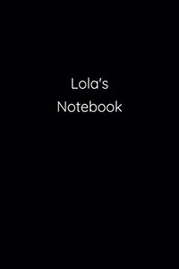 Lola's Notebook