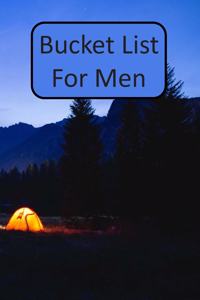 Bucket List For Men