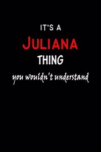 It's a Juliana Thing You Wouldn't Understandl