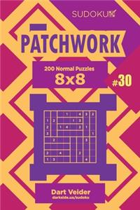 Sudoku Patchwork - 200 Normal Puzzles 8x8 (Volume 30)