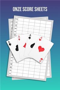 Onze Score Sheets