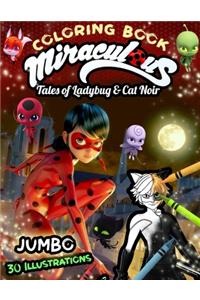 Miraculous Tales of Ladybug and Cat Noir Coloring Book