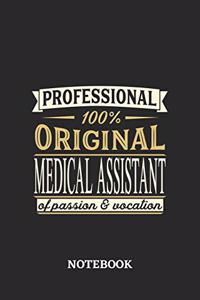 Professional Original Medical Assistant Notebook of Passion and Vocation