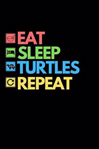 Eat Sleep Turtles Repeat