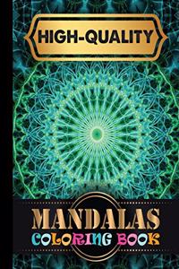 High-Quality Mandalas Coloring Book