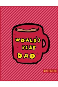 World's best dad notebook