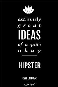 Calendar for Hipsters / Hipster