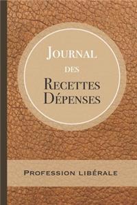 Journal des Recettes Dépenses Profession Libérale